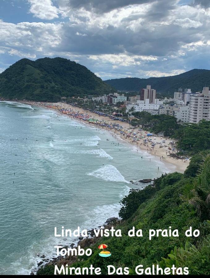 Apto 1 suíte a 30 mts. da Praia do Tombo - Guarujá Exterior foto